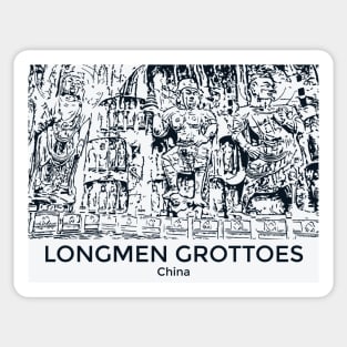 Longmen Grottoes - China Sticker